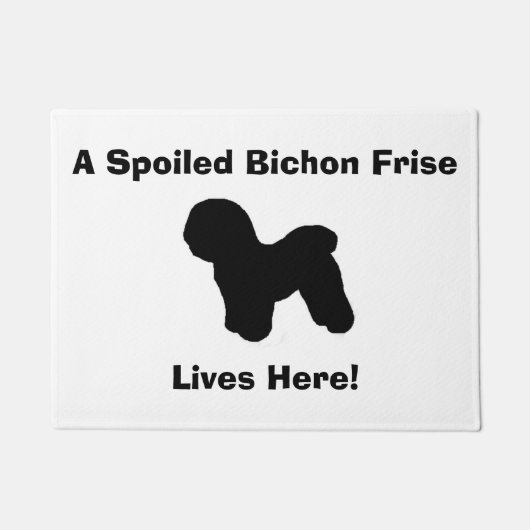 De Deurmat van "Bichon Frise" (Voorkant)