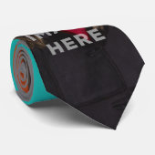 De deux images de photo de cravate cadre drôle de (Roulé)