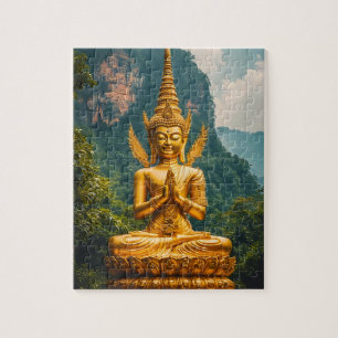 De Devata in Gouden Licht Legpuzzel