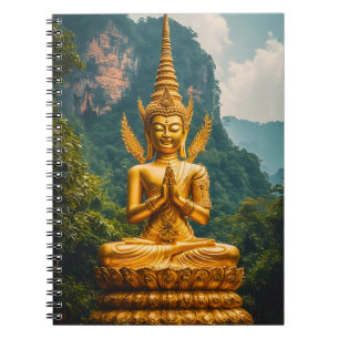 De Devata in Gouden Licht Notitieboek