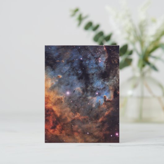 De Devil Nebula Briefkaart (Staand voorkant)