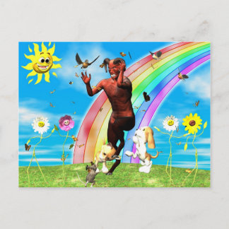 De Devil's eigen privé-HECK Briefkaart