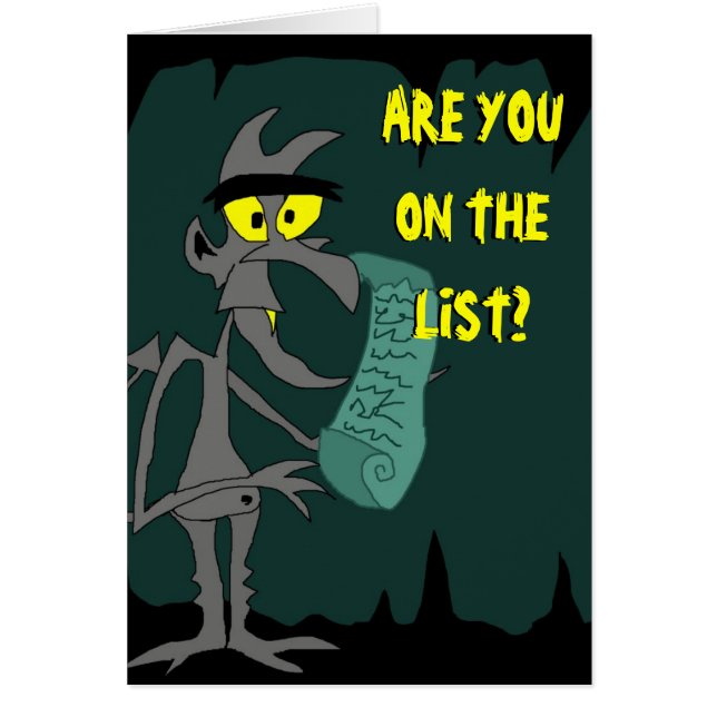 de Devil's List (Voorkant)