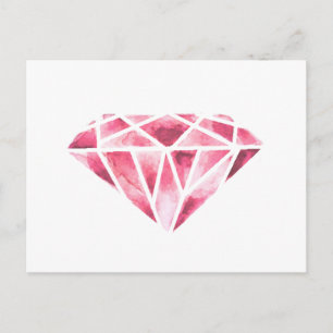 De diamant briefkaart