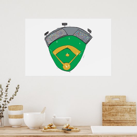 De diamant poster (Keuken)