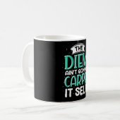 De Diem zal het niet zelf uitpakken. Koffiemok (Voorkant links)