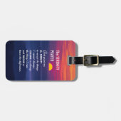 De dienst Prayer 2 Bagagelabel (Voorkant horizontaal)