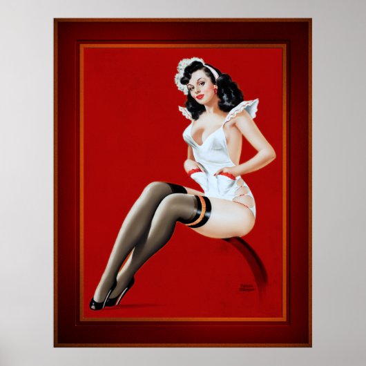 De dienstmeid van Peter Driben Poster (Voorkant)