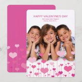 De diepe Kaart van Valentijn van de Foto van de (Voorkant / Achterkant)