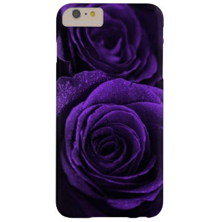 De diepste, donkerste paarse rozen barely there iPhone 6 plus hoesje