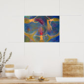 De diepte van de volledige afdruk remmen poster (Keuken)