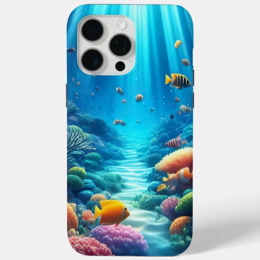 De diepten van het Ocean Phone Hoesje (Achterkant)