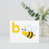 De Dieren Betty Bee van ABC Briefkaart (Staand voorkant)