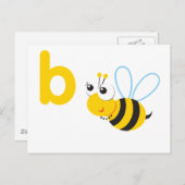 De Dieren Betty Bee van ABC Briefkaart (Voorkant / Achterkant)