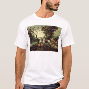 De dieren die Noah's ark binnenkomen T-shirt
