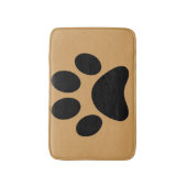 De dierlijke Badmat van de Druk van de Poot (Voorkant Verticaal)