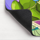 De digitale liefde van de kikker muismat (Hoek)