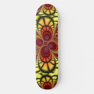 De digitale Roest Grunge van de Kunst van het Ontw Skateboard