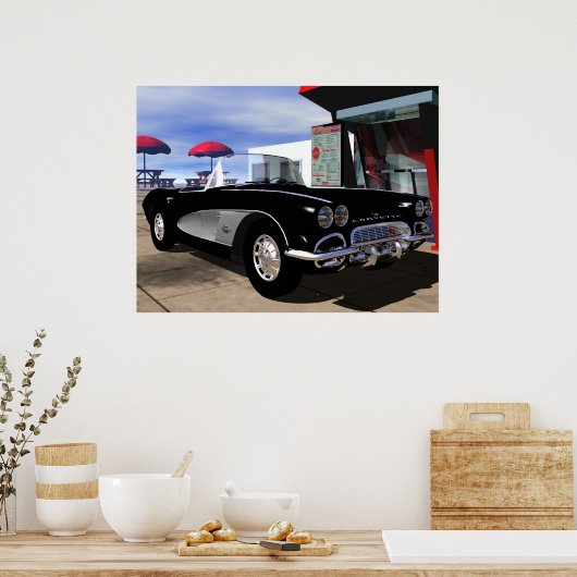 De diner poster (Keuken)