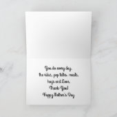 De dingen die je doet kaart (Binnen)