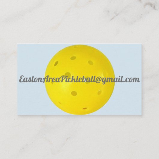 De Dink cartes de visite de façon responsable (Dos)