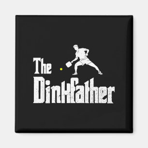 De dinkfather grappige pickle ball vader sport gra magneet