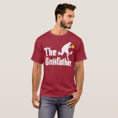 De Dinkfather Grappige Pickleball Speler Lover T-shirt (Voorkant volledig)