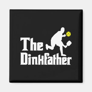 De dinkfather - grappige pickleball-speler paddleb magneet