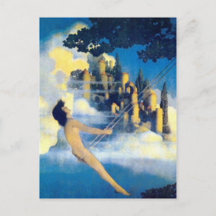 De Dinky Bird, Maxfield Parrish Briefkaart