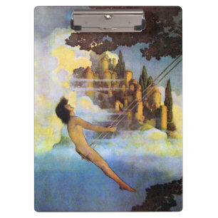 De Dinky Bird Maxfield Parrish Klembord