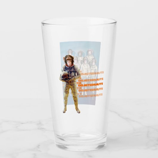 De Disasternauts Glass Tumbler (Voorkant)
