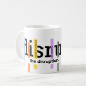 De Disruption Mok verstoren (Voorkant links)