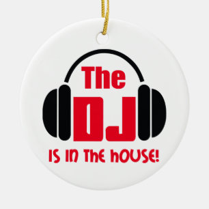 De DJ Keramisch Ornament