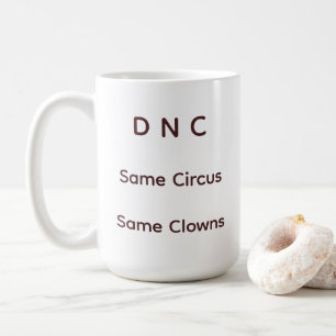De DNC-circus Koffiemok