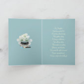 De dochter van afstuderen voor Estheticion Kaart (Binnen)