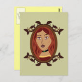 De dochter van Bowyer Briefkaart (Voorkant / Achterkant)