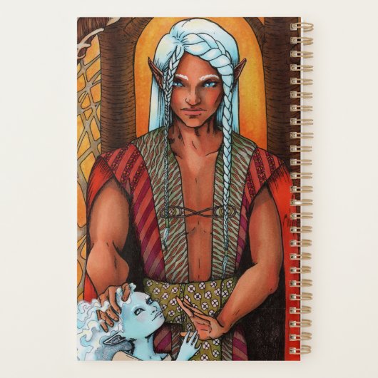 De dochter van de Mage Planner (Achterkant)