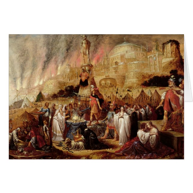 De dochter van Jephthah, 1643 (Voorkant Horizontaal)