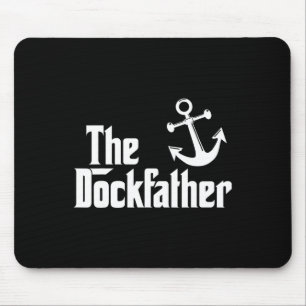 De Dockfather Grappige Boot Vissersboot Vader Capt Muismat