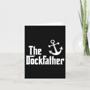 De Dockfather Grappige Bootvisserij Boot Vader Cap Kaart