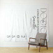 De Doctor Doctoral Afstuderen foto achtergrond Wandkleed (In Situ (horizontaal))