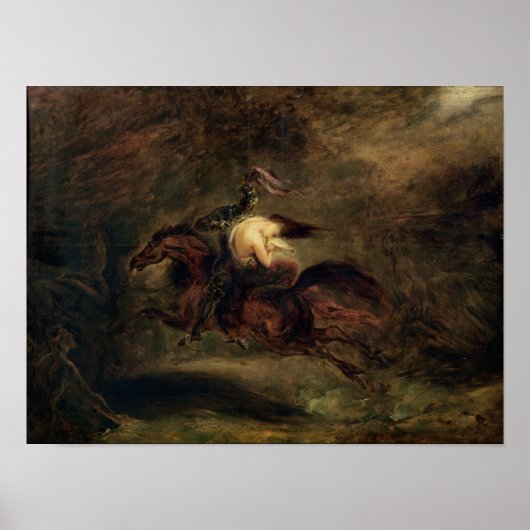 De dode gaat snel, 1830 poster (Voorkant)