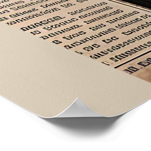 De dode wandeling nu! poster (Hoek)