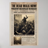 De dode wandeling nu! poster (Voorkant)