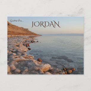 De Dode Zee Jordanië Briefkaart