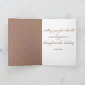 De Doe - Feestdagen Kaart (Binnen)