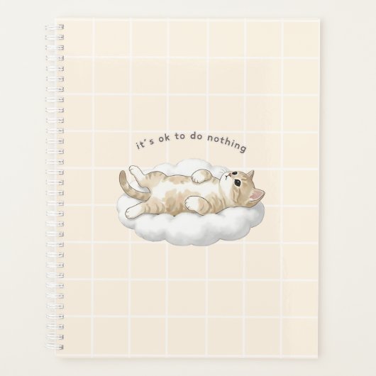 De Doe Niets Kitty Planner (Voorkant)