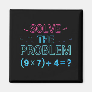 De Doe Oplos Probleem Wiskunde 67 Meme Magneet