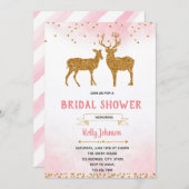 De doe zegt dat ik een doucheuitnodiging doe kaart (Voorkant / Achterkant)