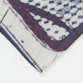 De doelman - ijshockeykeeper fleece deken (Hoek)